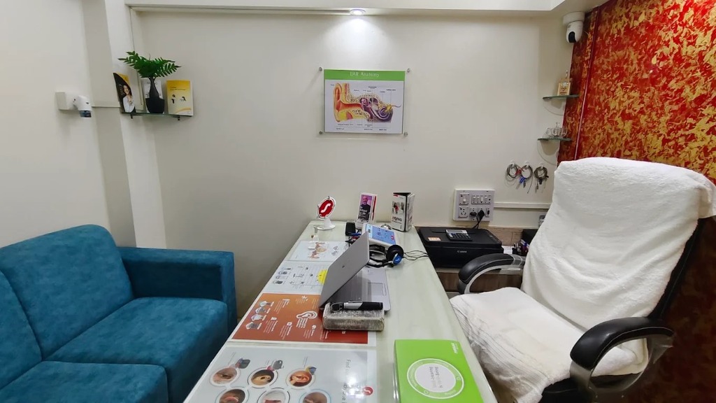 Audiology consultation room at Neuma Clinic